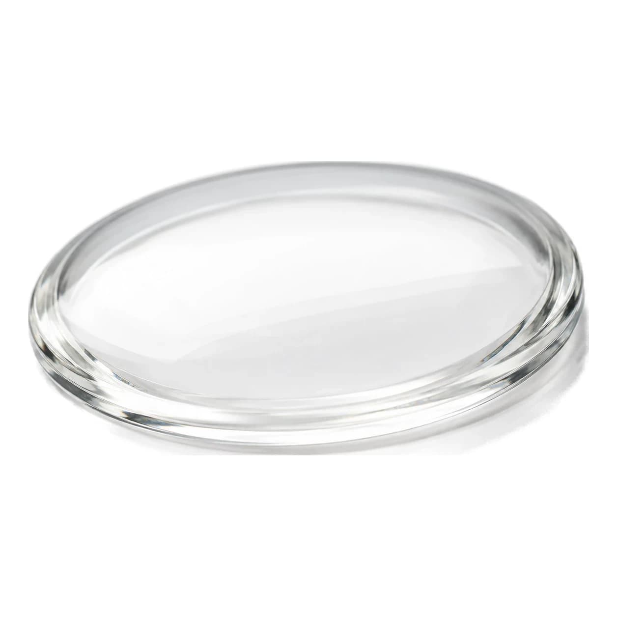 Omega Seamaster DeVille 166.020 domed acrylic hesalite crystal 063PZ5072 31.6mm with white tension ring