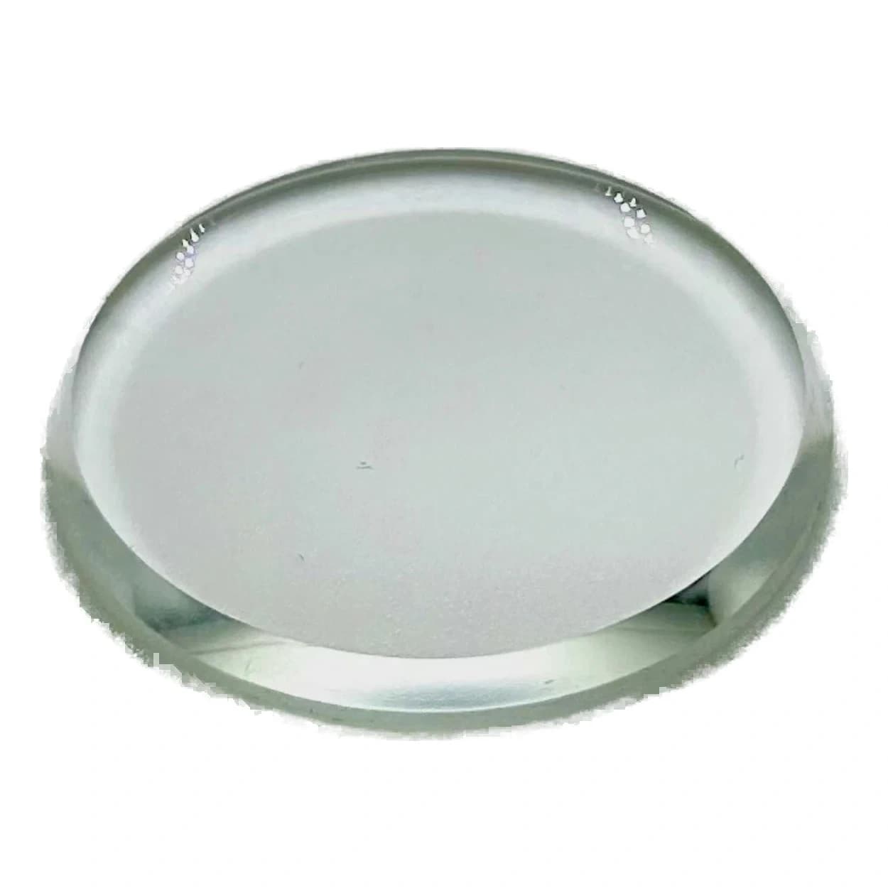 Round Domed Mineral Glass Crystal Crown for Watch Restoration